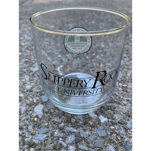 Slippery Rock University A Century of Excellence 1889-1989 Tumbler Glass - Picture 3 of 5
